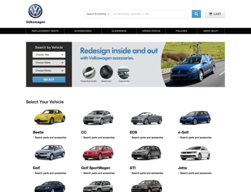 New VW Parts Online